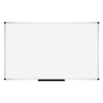 VIZ-PRO Large Wall-Mounted Dry Erase Whiteboard 96 x 48 Inches