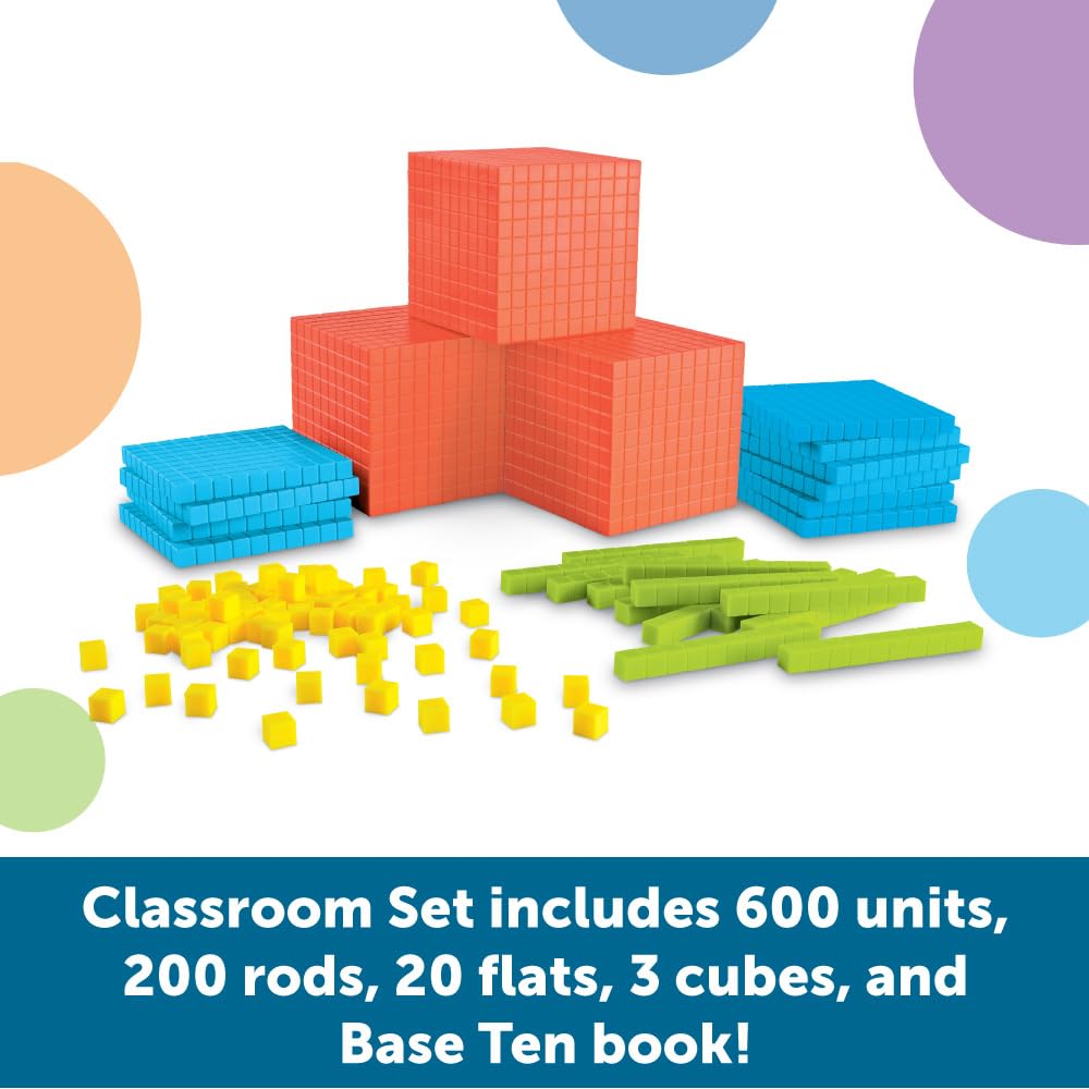 Learning Resources Brights Base Ten Class Set