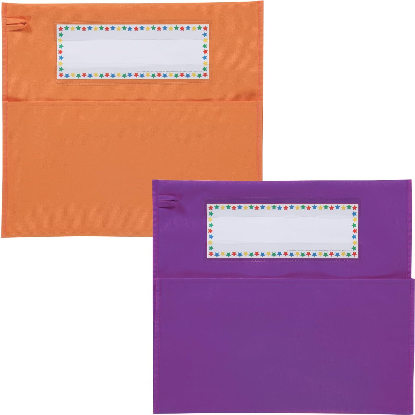 Really Good Stuff Chair Pockets Classroom Organizer, Set of 24