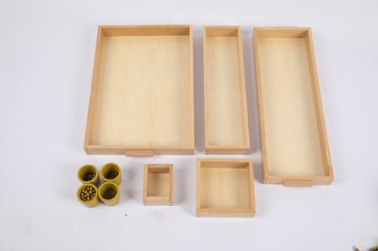 Adena Montessori Golden Bead Decimal System Bank Game Set