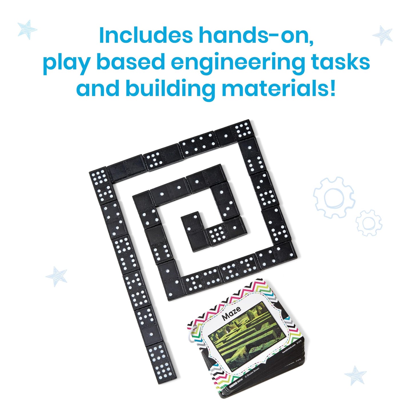 hand2mind STEM Bins Essential Kit by Brooke Brown – Set of 12