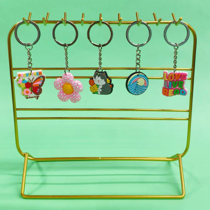 Gibleitz 1000-Piece Mixed Keychain Set – Classroom Prizes & Rewards