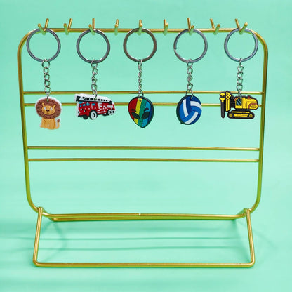 Gibleitz 1000-Piece Mixed Keychain Set – Classroom Prizes & Rewards