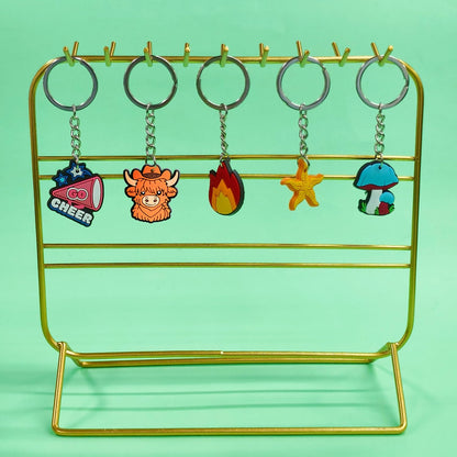 Gibleitz 1000-Piece Mixed Keychain Set – Classroom Prizes & Rewards