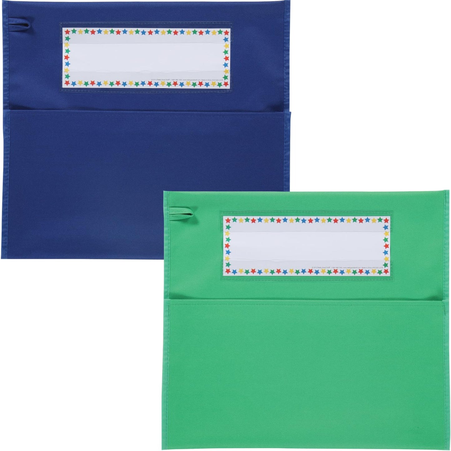 Really Good Stuff Chair Pockets Classroom Organizer, Set of 24