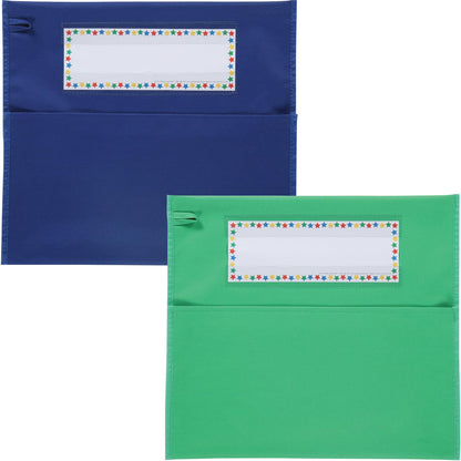 Really Good Stuff Chair Pockets Classroom Organizer, Set of 24