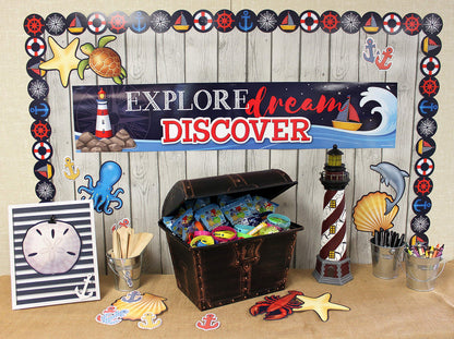 Teacher Created Resources Plastic Treasure Chest Reward Box, Pack of 6