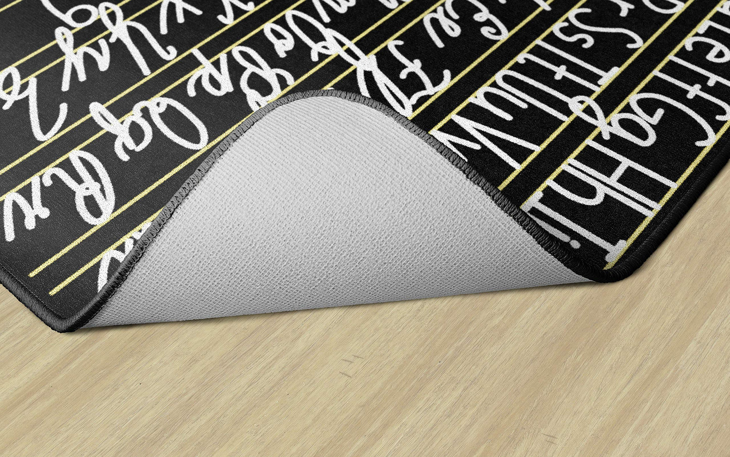 Flagship Carpets ABC Handwriting Learning Rug for Classrooms, 4'x6'