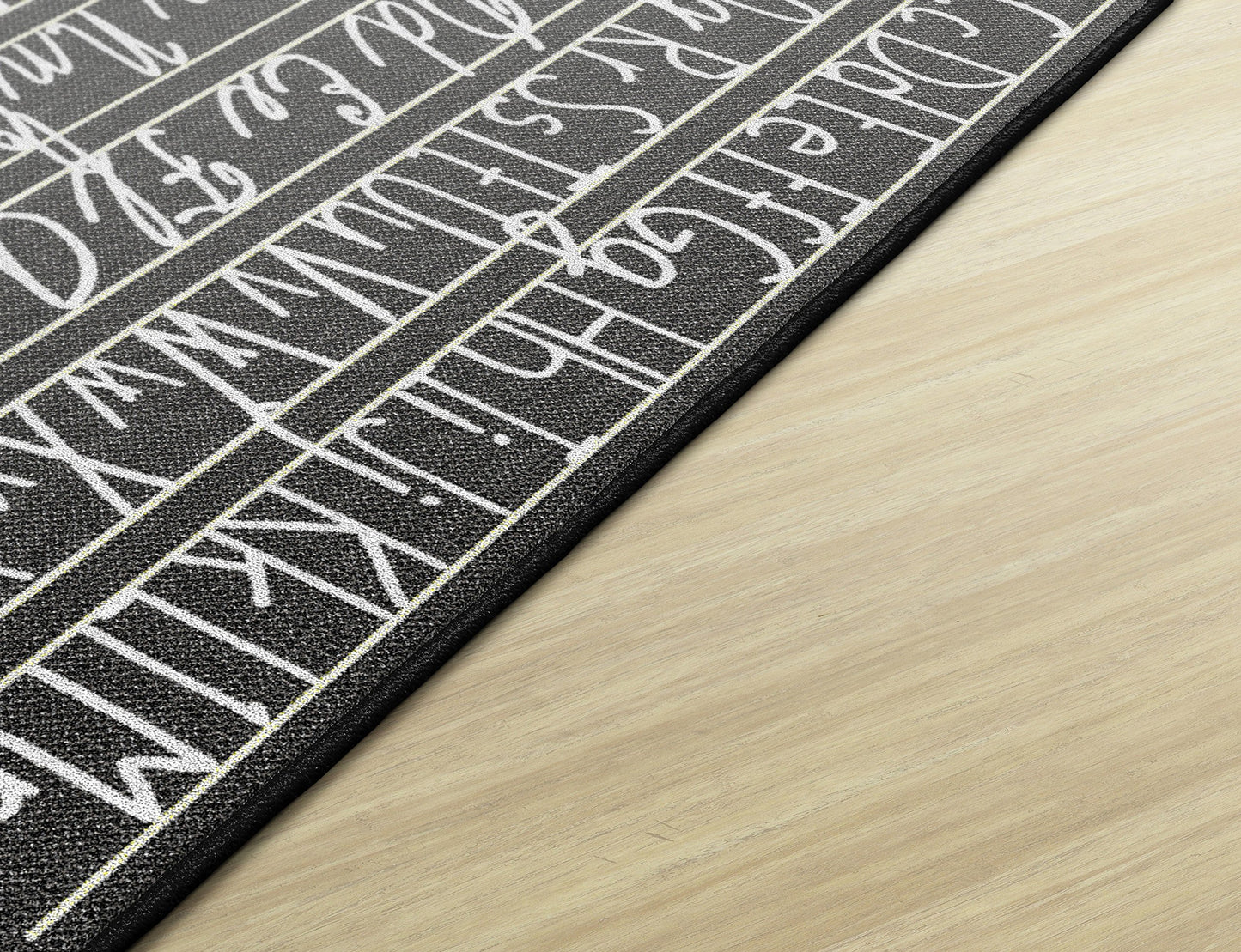 Flagship Carpets ABC Handwriting Learning Rug for Classrooms, 4'x6'