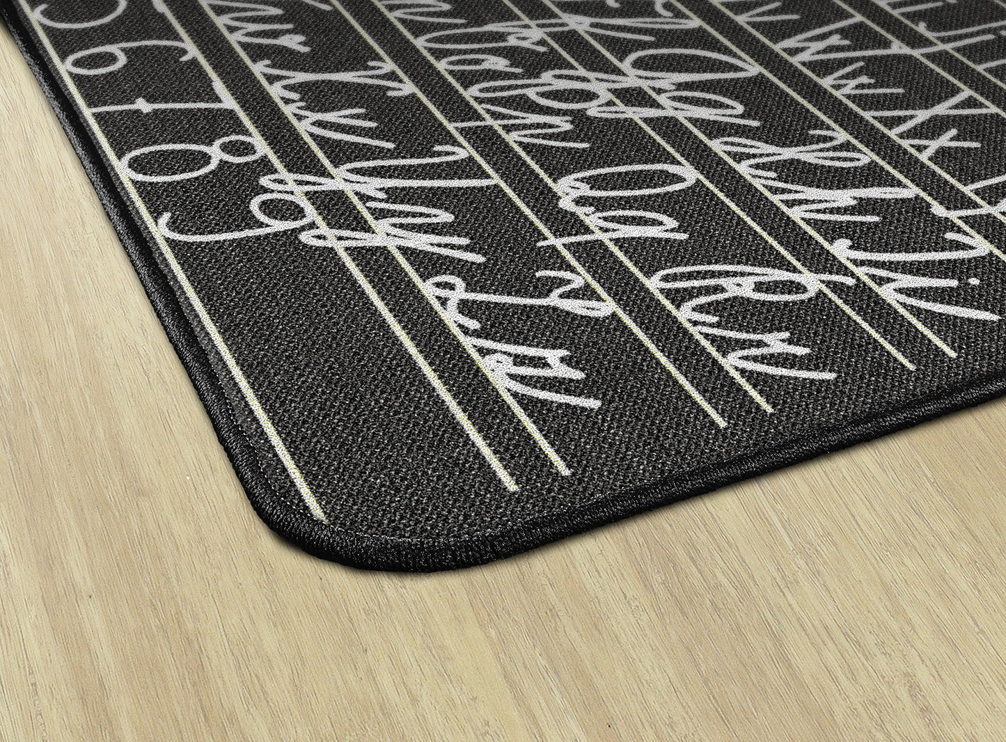 Flagship Carpets ABC Handwriting Learning Rug for Classrooms, 4'x6'